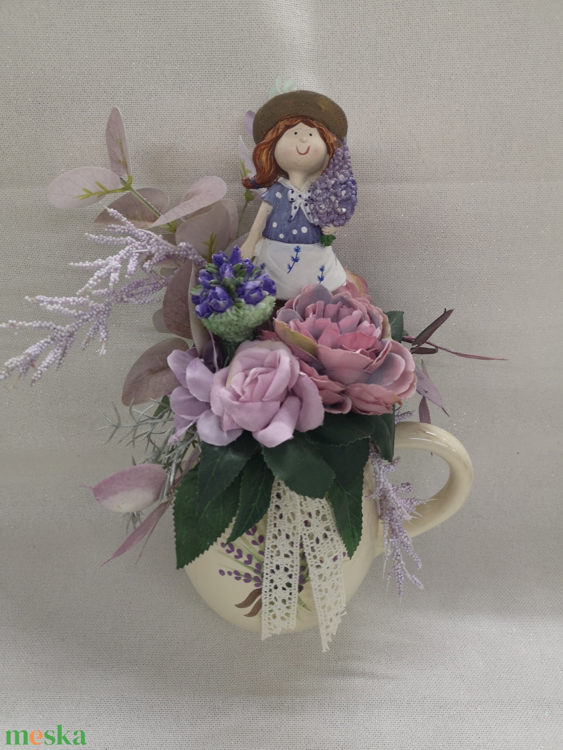 Tavaszi asztaldísz - ünnepi díszek, dekorációk - húsvéti díszek és dekorációk - húsvéti asztaldíszek - Meska.hu