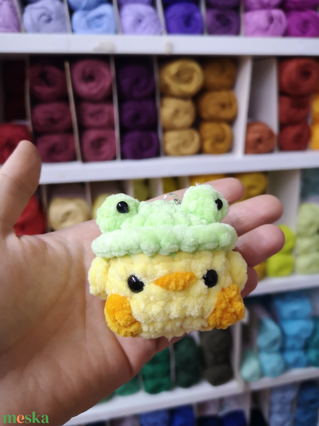 Cuki csibés kulcstartó  - táska & tok - kulcstartó & táskadísz - kulcstartó - Meska.hu