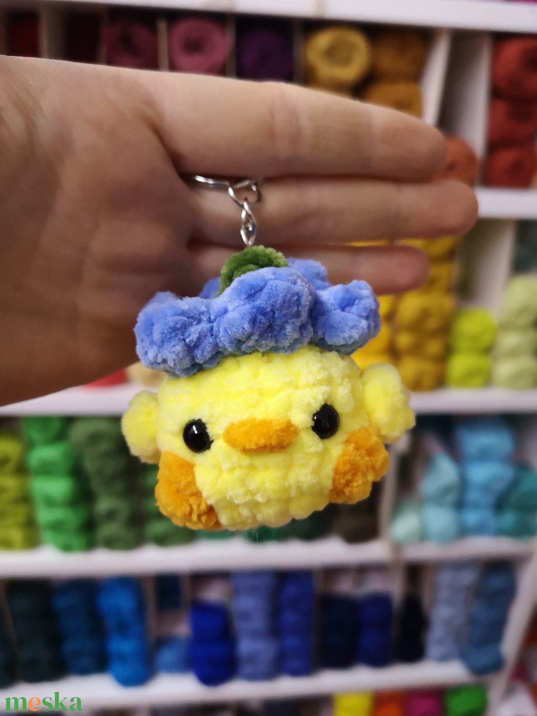 Cuki csibés kulcstartó  - táska & tok - kulcstartó & táskadísz - kulcstartó - Meska.hu