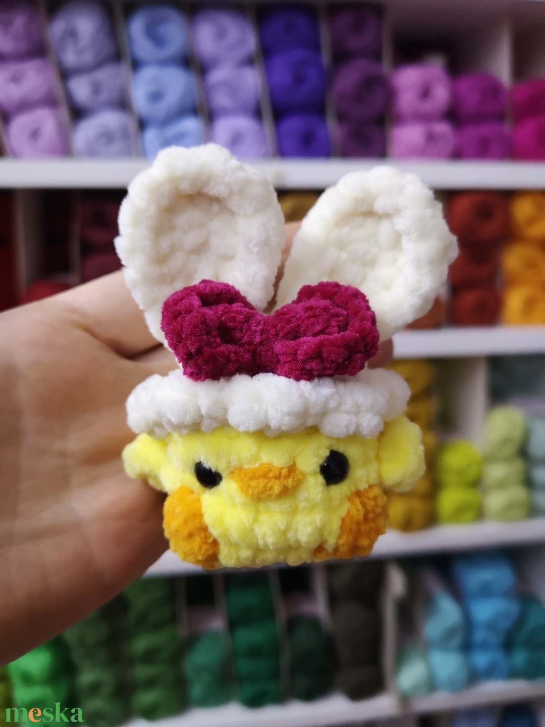 Cuki csibés kulcstartó  - táska & tok - kulcstartó & táskadísz - kulcstartó - Meska.hu