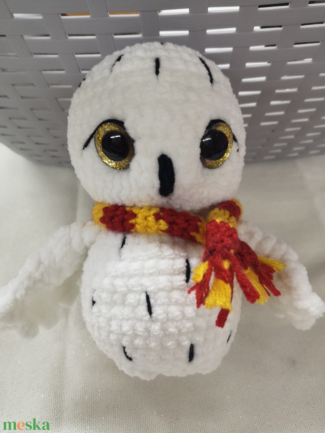 Horgolt Hedvig figura Harry Potter rajongóknak! �  - játék & sport - plüssállat & játékfigura - bagoly - Meska.hu