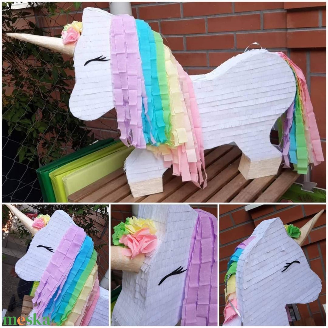 Unikornis mexikói party pinyáta(pinata)lányoknak - játék & sport - plüssállat & játékfigura - unikornis - Meska.hu Unikornis mexikói party pinyáta(pinata)lányoknak - játék & sport - plüssállat & játékfigura - unikornis - Meska.hu