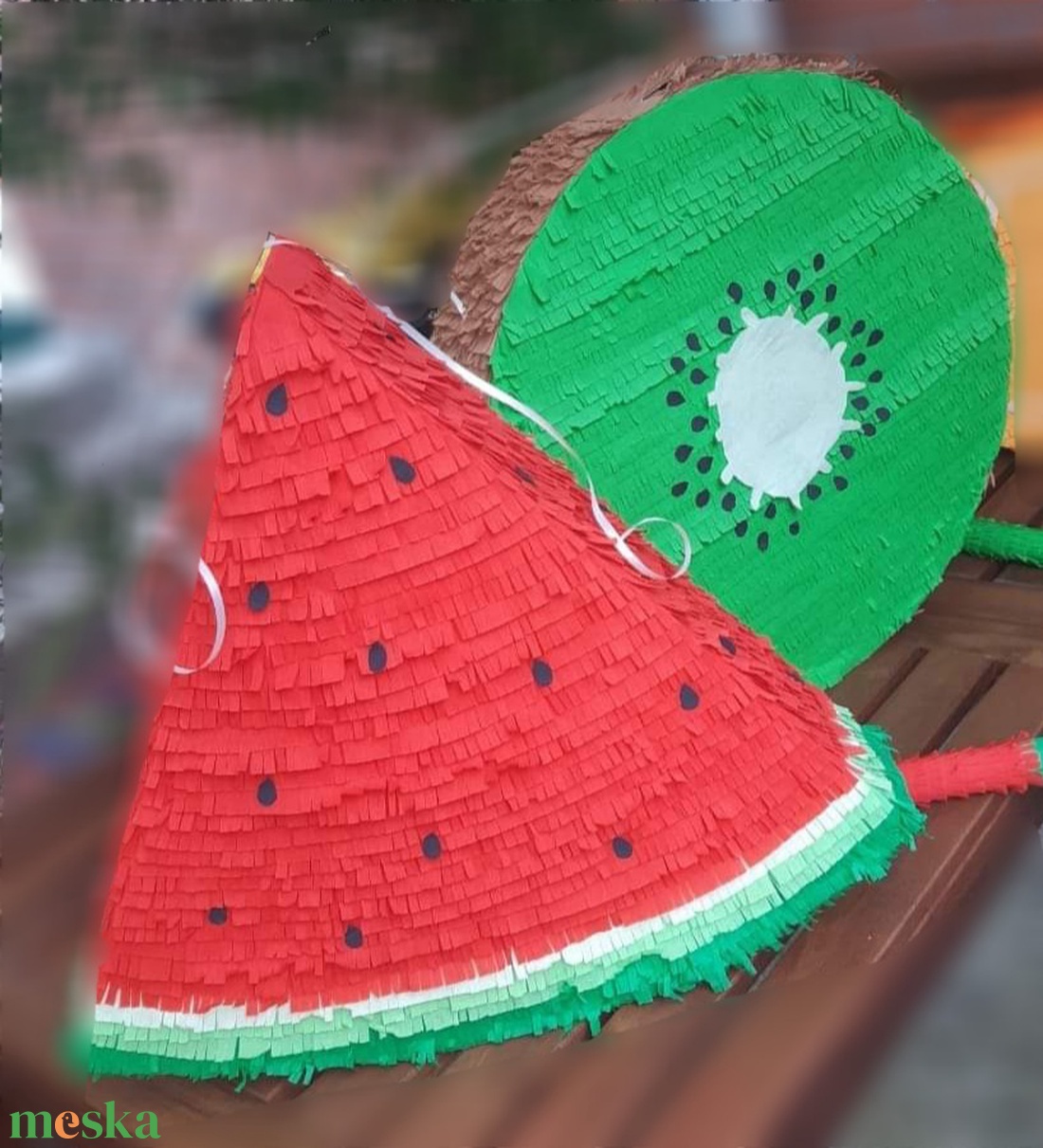 Dinnye mexikói party pinyáta(pinata)gyümölcsrajongó gyerekeknek - játék & sport - sport és kikapcsolódás - más játékok, sportok - Meska.hu Dinnye mexikói party pinyáta(pinata)gyümölcsrajongó gyerekeknek - játék & sport - sport és kikapcsolódás - más játékok, sportok - Meska.hu