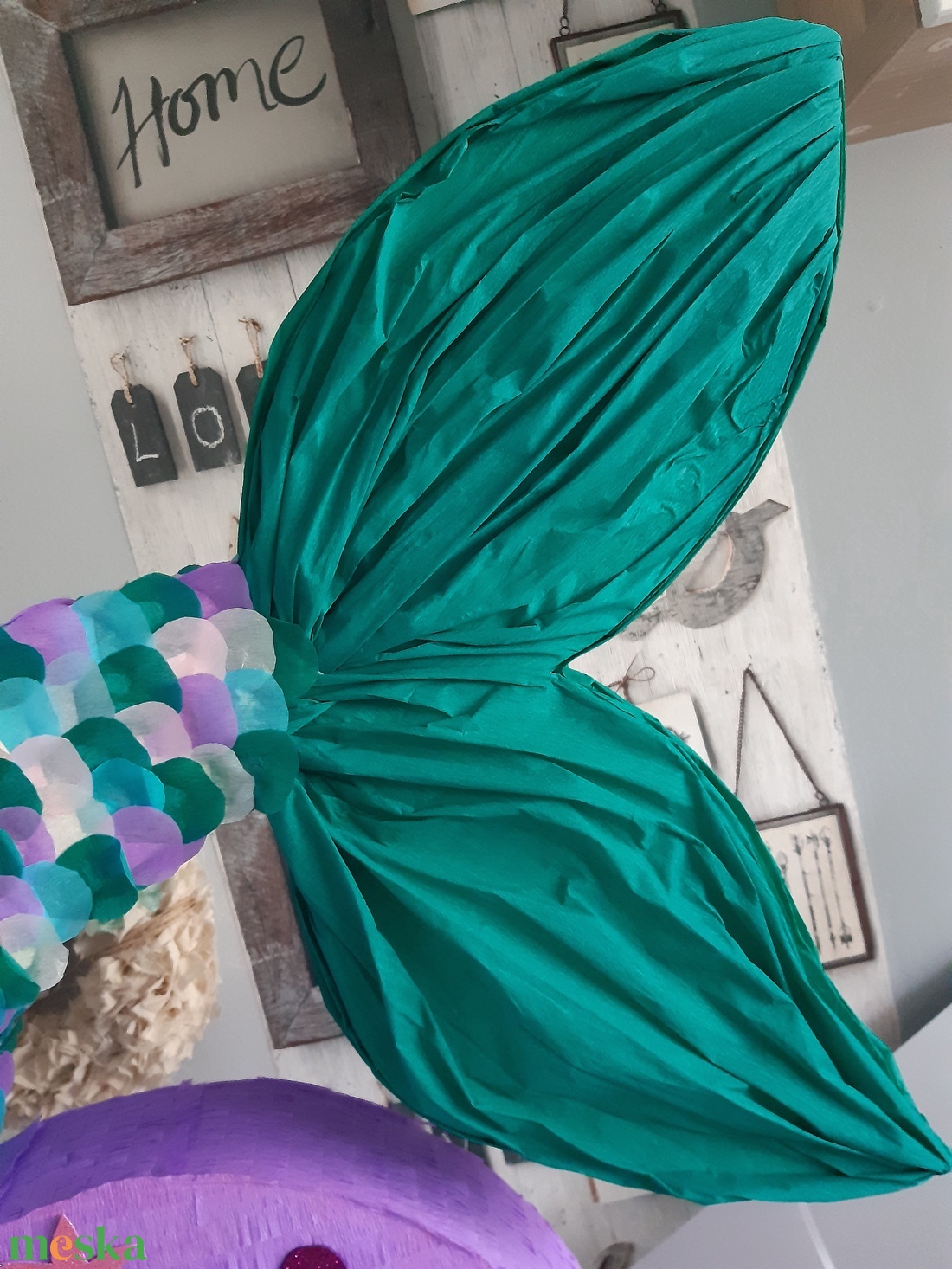 Szülinapi szám mexikói party pinyáta (pinata),állódekoráció sellőrajongó kislányoknak - játék & sport - sport és kikapcsolódás - más játékok, sportok - Meska.hu