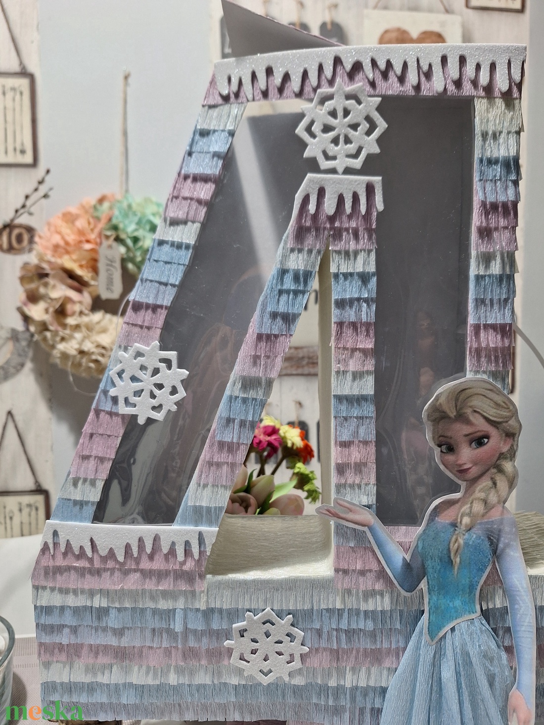 Jégvarázs szülinapi szám mexikói party pinyáta(pinata) - játék & sport - sport és kikapcsolódás - más játékok, sportok - Meska.hu