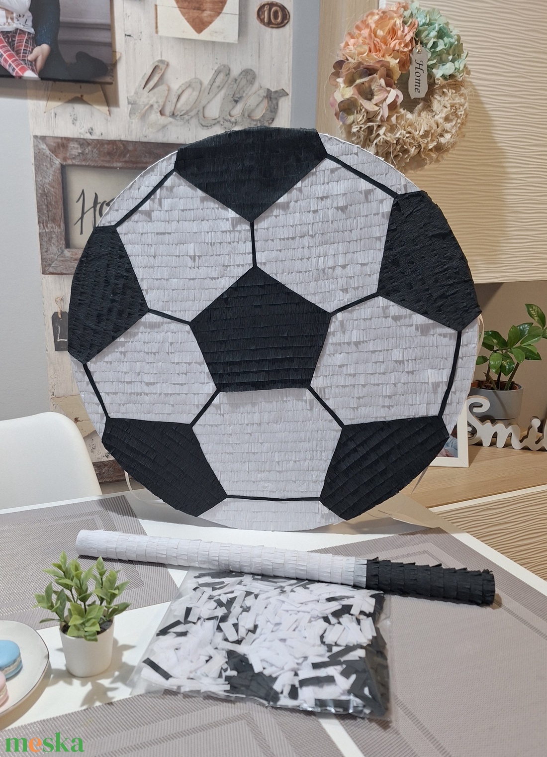 Focilabda mexikói pinata( extra méret) - játék & sport - sport és kikapcsolódás - más játékok, sportok - Meska.hu Focilabda mexikói pinata( extra méret) - játék & sport - sport és kikapcsolódás - más játékok, sportok - Meska.hu