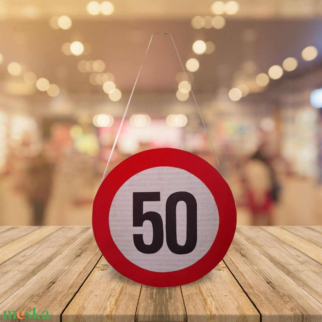 50 Születésnapi pinyáta(pinata) 50 éves születésnapra  - játék & sport - sport és kikapcsolódás - más játékok, sportok - Meska.hu
