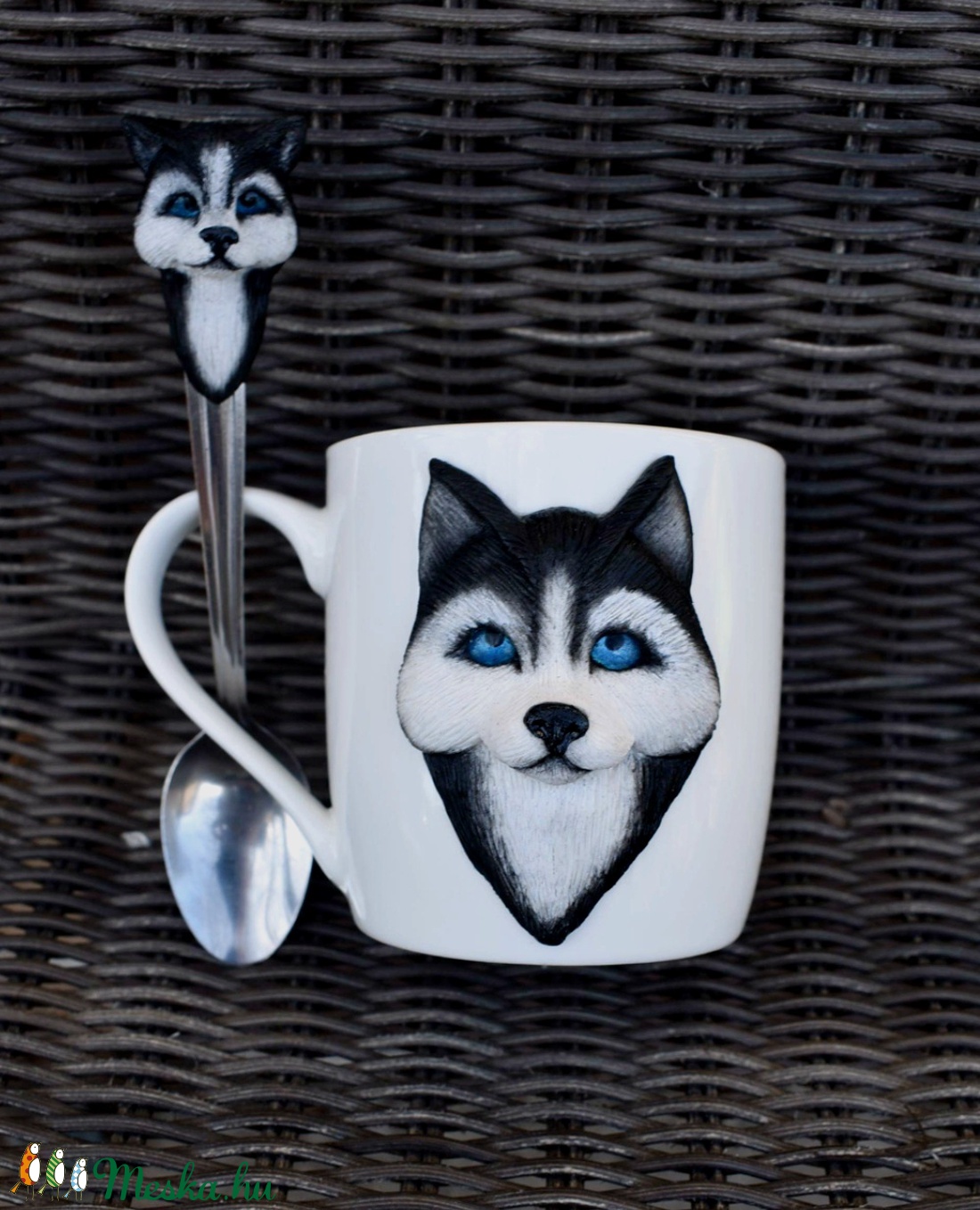 Husky bögre szett -  - Meska.hu