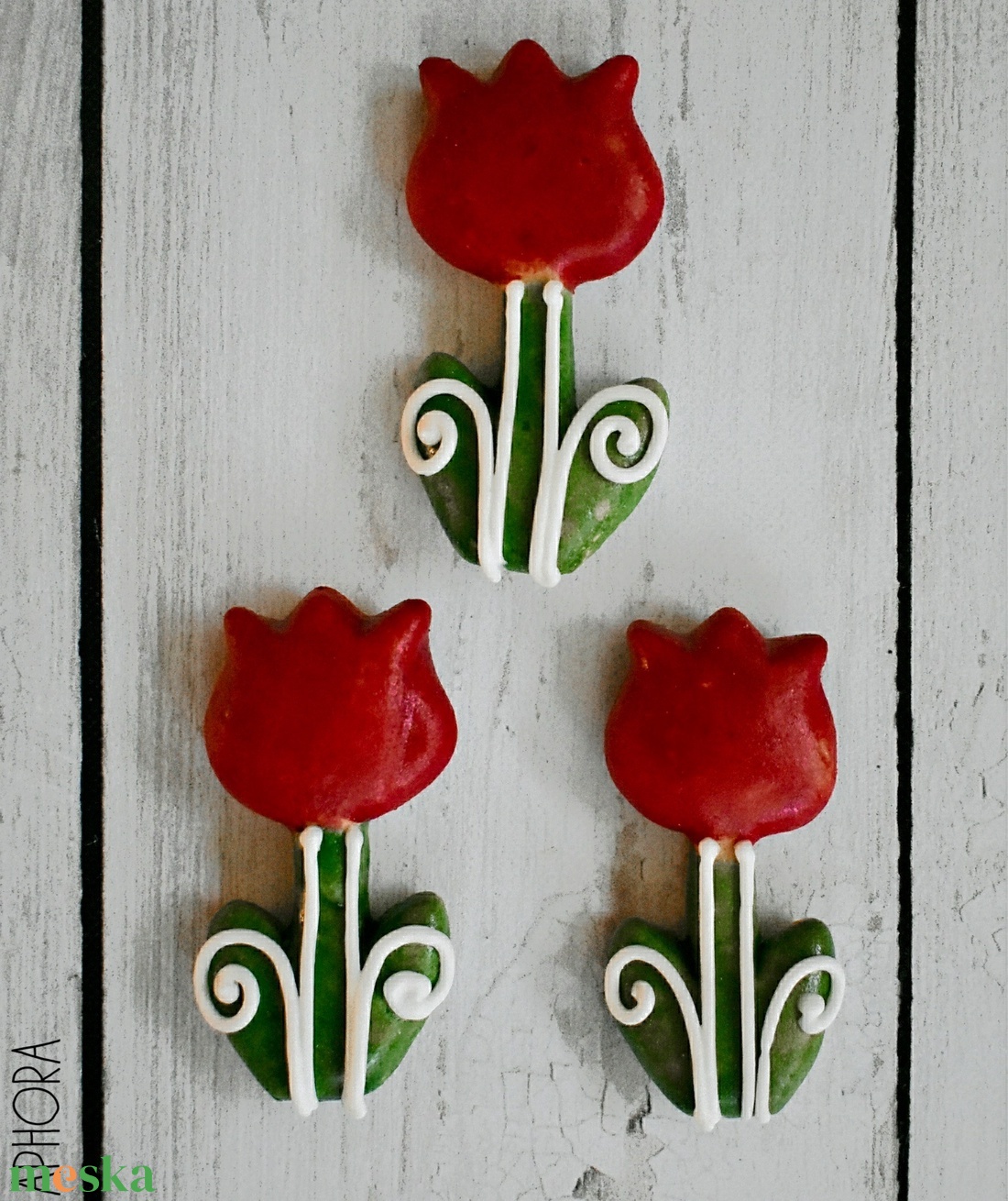 Mézeskalács mini tulipán - élelmiszer - méz & propolisz - Meska.hu