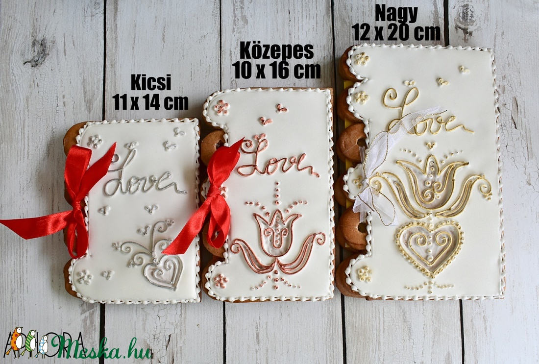 Mézeskalács füzet / könyv ( közepes ) - otthon & életmód - dekoráció - Meska.hu