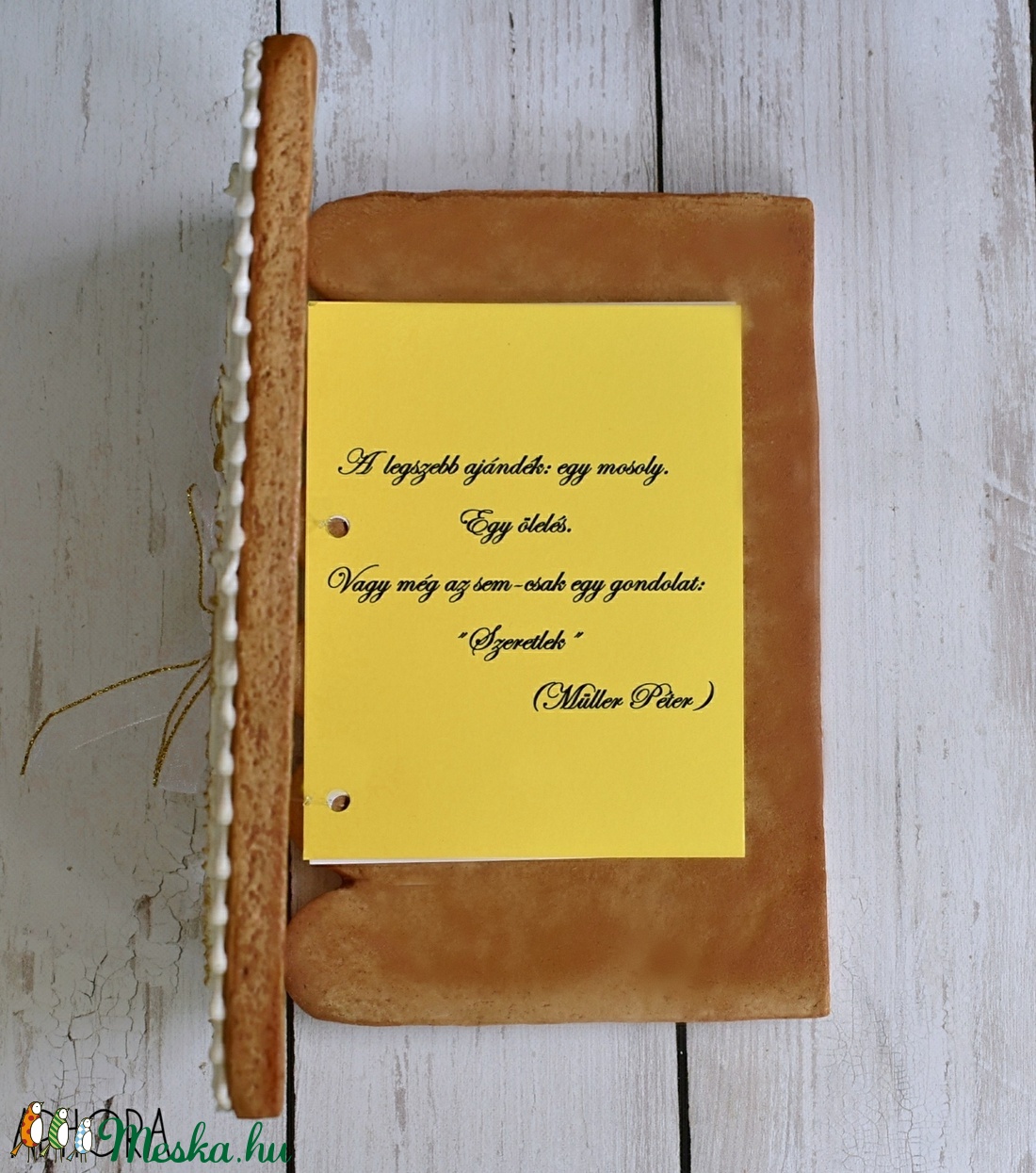 Mézeskalács füzet (nagy) - otthon & életmód - Meska.hu