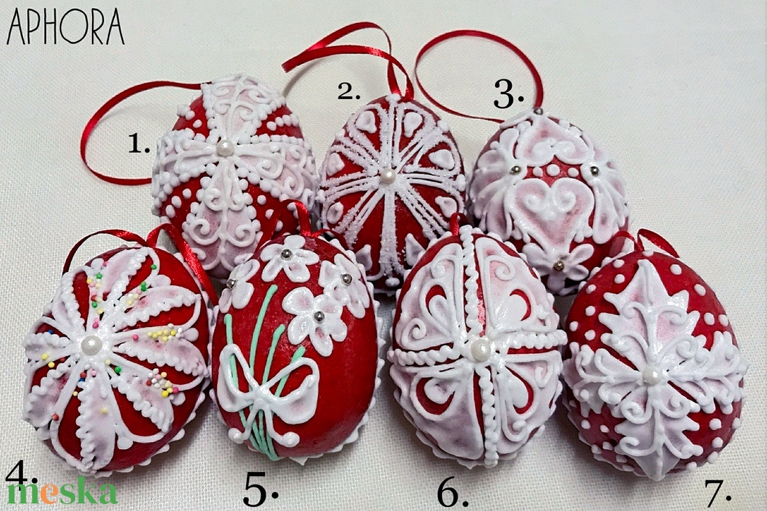 Mézeskalács húsvéti tojás 3D (kicsi) - élelmiszer - édesség - mézeskalács - Meska.hu