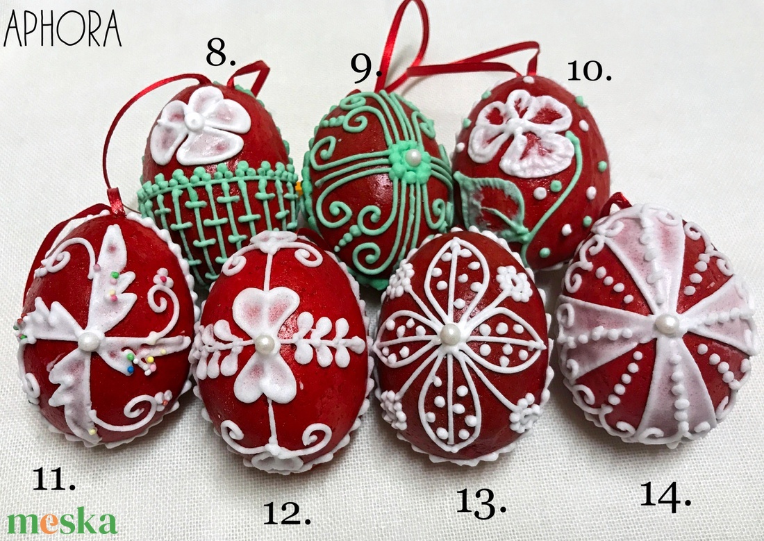 Mézeskalács húsvéti tojás 3D (kicsi) - élelmiszer - édesség - mézeskalács - Meska.hu