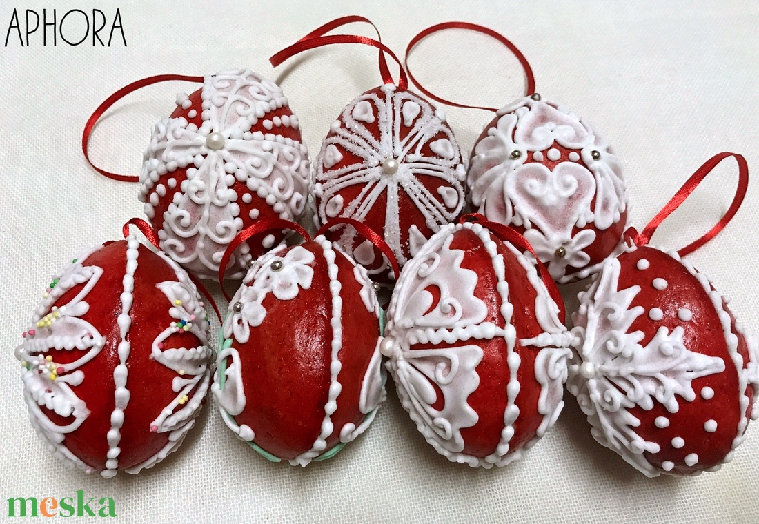 Mézeskalács húsvéti tojás 3D (kicsi) - élelmiszer - édesség - mézeskalács - Meska.hu