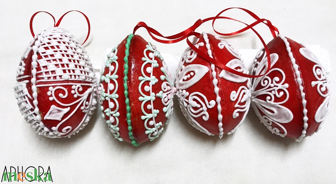 Mézeskalács húsvéti tojás 3D (nagy) - élelmiszer - édesség - mézeskalács - Meska.hu