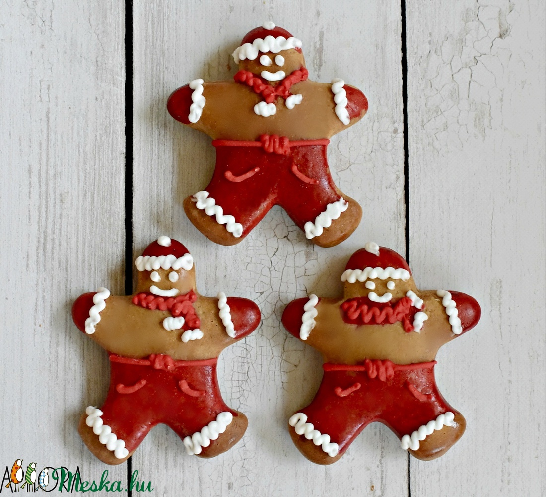 Mézeskalács karácsonyi figura - karácsony - mikulás - mikulás ajándékok - Meska.hu