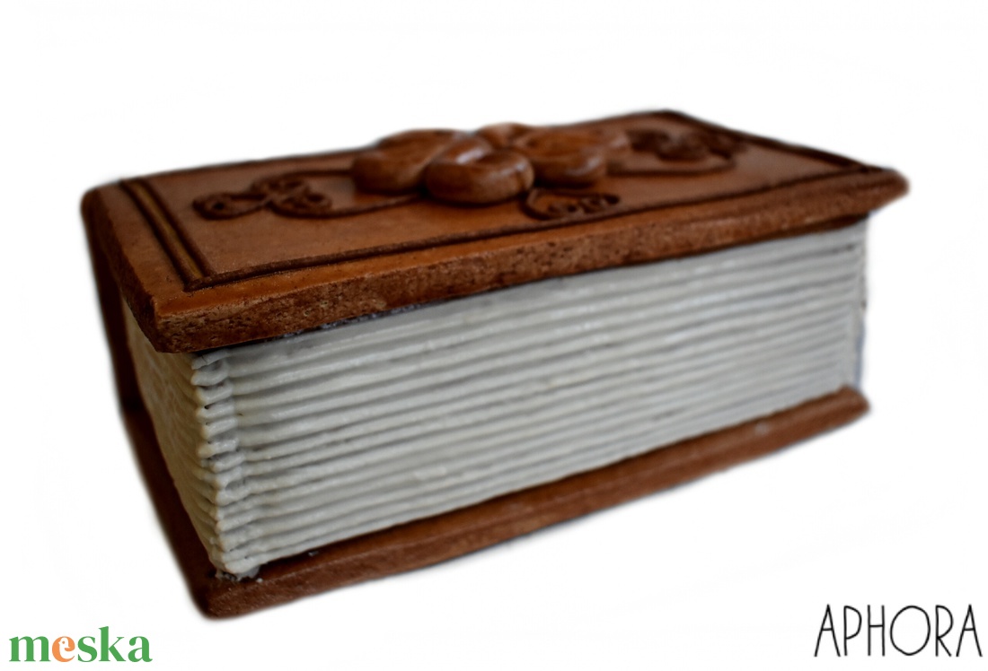 Mézeskalács doboz 3D mintás - esküvő - emlék & ajándék - doboz - Meska.hu