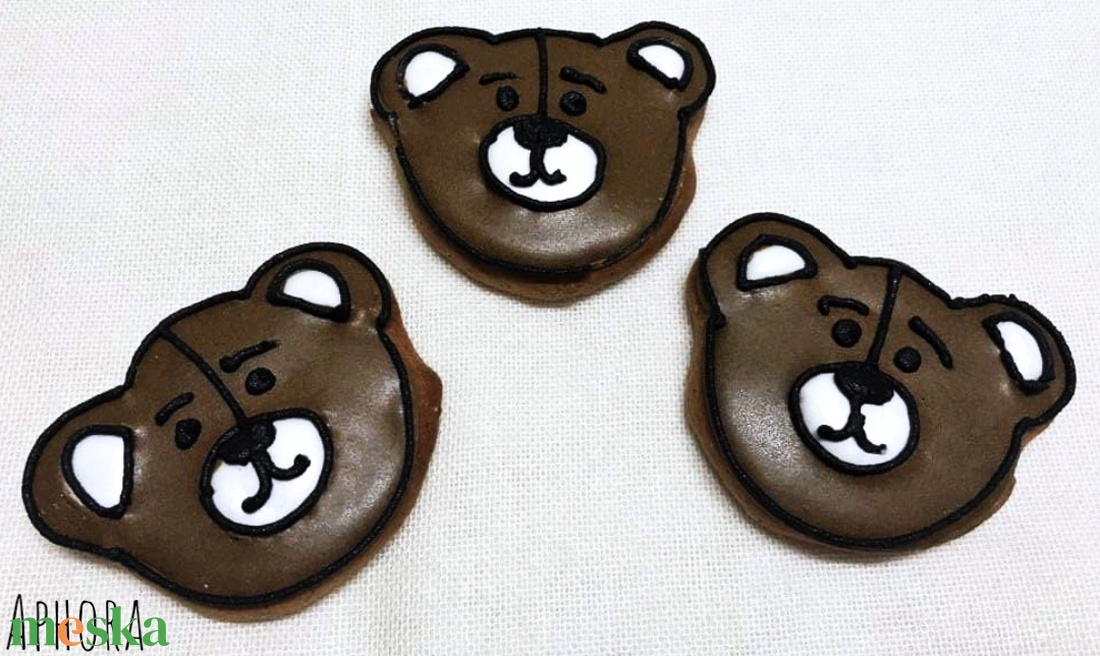 Mézeskalács maci - otthon & életmód - dekoráció - dísztárgy - Meska.hu