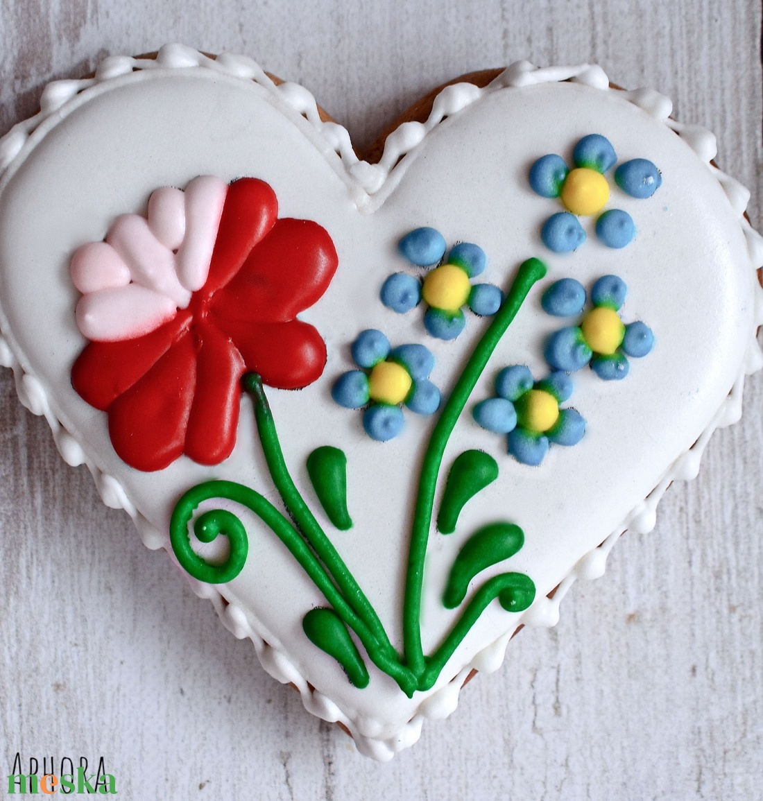 Mézeskalács szív kalocsai mintával díszítve - otthon & életmód - dekoráció - dísztárgy - Meska.hu Mézeskalács szív kalocsai mintával díszítve - otthon & életmód - dekoráció - dísztárgy - Meska.hu