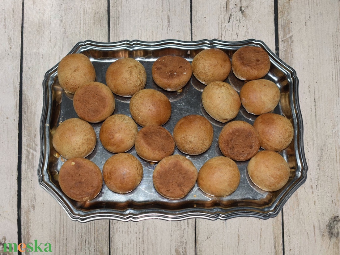 Natúr mézeskalács puszedli csomag 1 kg - élelmiszer - édesség - mézeskalács - Meska.hu