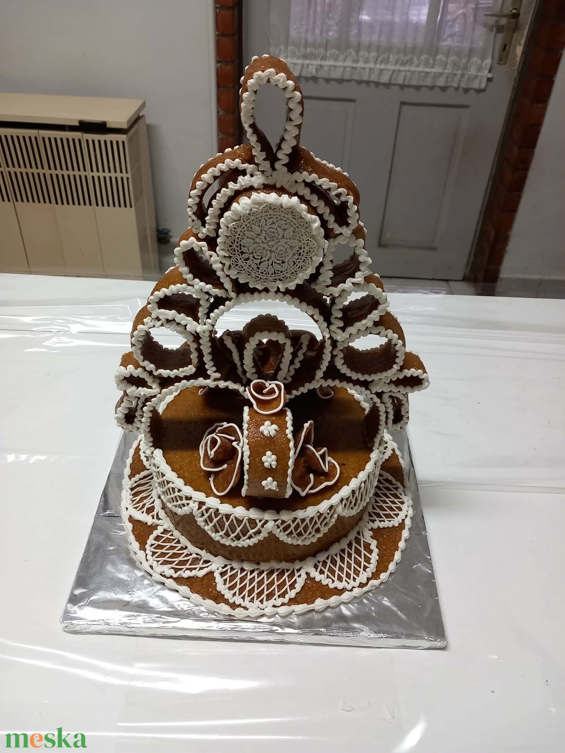 Grillázstorta egyedi elképzelés szerint - élelmiszer - édesség - mézeskalács - Meska.hu