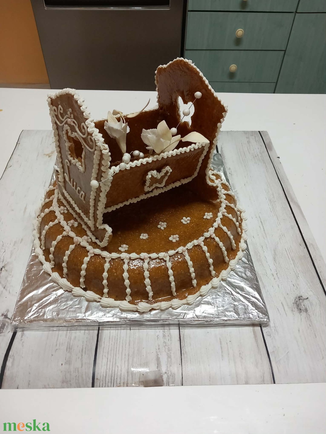 Grillázstorta egyedi elképzelés szerint - élelmiszer - édesség - mézeskalács - Meska.hu