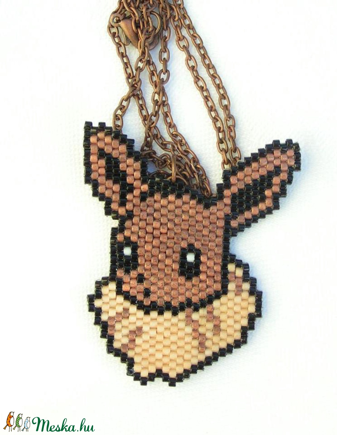 Pokemon Eevee gyöngy nyaklánc - ékszer - nyaklánc - gyöngyös nyaklánc - Meska.hu Pokemon Eevee gyöngy nyaklánc - ékszer - nyaklánc - gyöngyös nyaklánc - Meska.hu