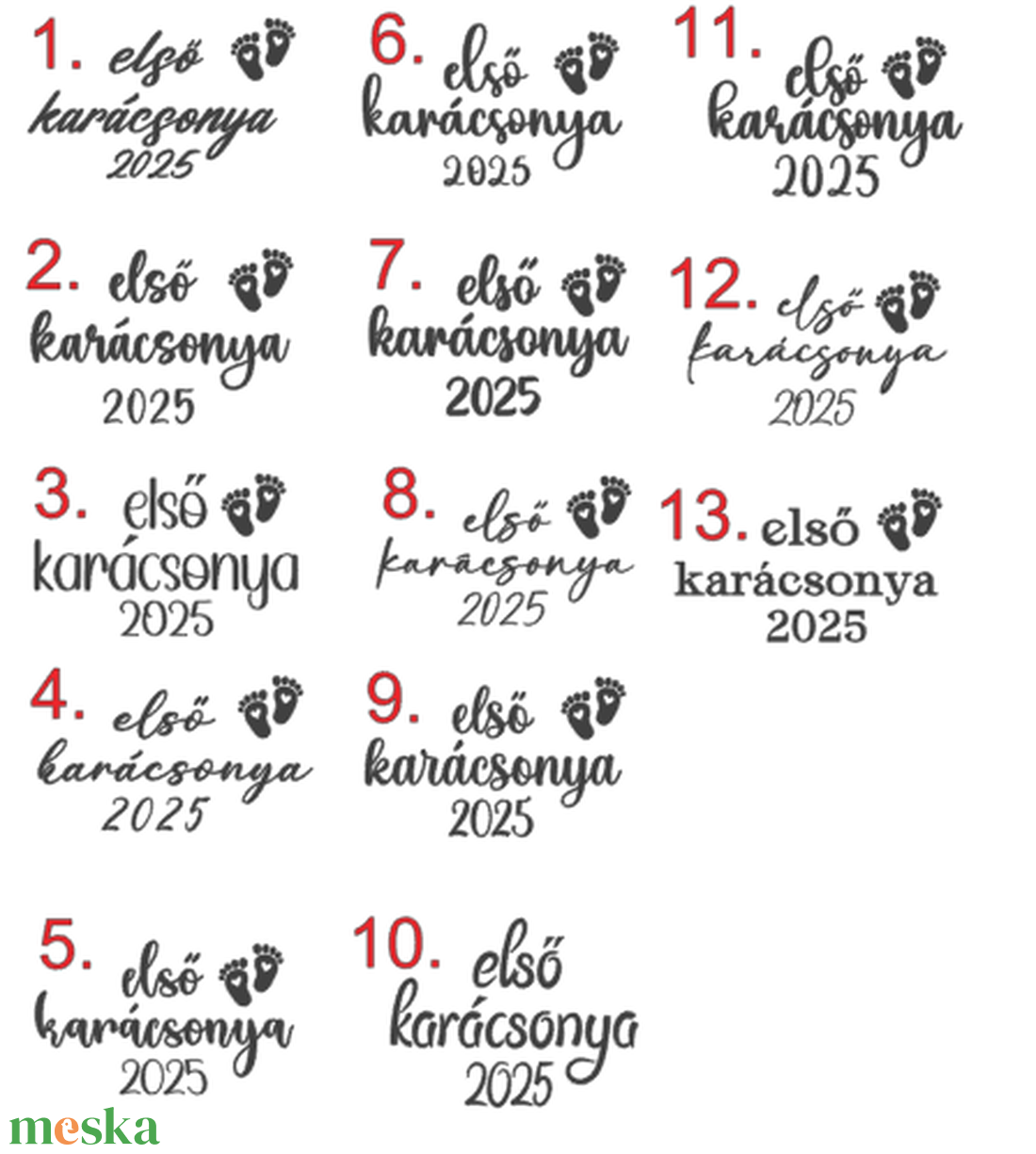 Díszdoboz + Első karácsony egyedi 8 cm-es üveggömb. - karácsony - karácsonyi lakásdekoráció - karácsonyfadíszek - Meska.hu