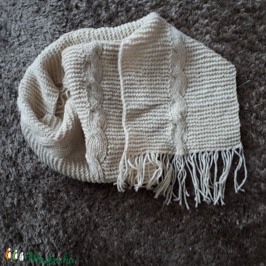 Beige gyapjú sál - ruha & divat - sál, sapka, kendő - sál - Meska.hu Beige gyapjú sál - ruha & divat - sál, sapka, kendő - sál - Meska.hu