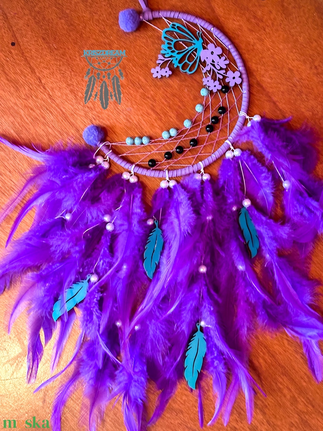 Álomfogó Purple Spring - otthon & életmód - dekoráció - fali és függő dekoráció - álomfogó - Meska.hu Álomfogó Purple Spring - otthon & életmód - dekoráció - fali és függő dekoráció - álomfogó - Meska.hu