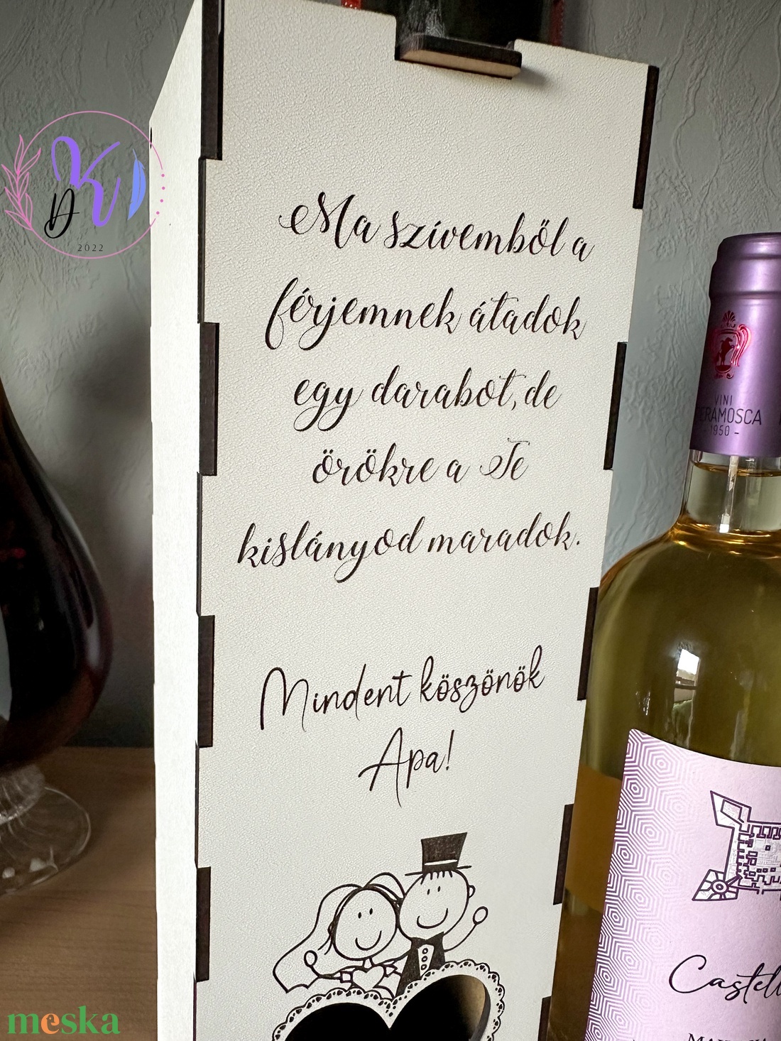 ESKÜVŐI SZÜLŐKÖSZÖNTŐ BOROS DOBOZ - esküvő - emlék & ajándék - köszönőajándék - Meska.hu ESKÜVŐI SZÜLŐKÖSZÖNTŐ BOROS DOBOZ - esküvő - emlék & ajándék - köszönőajándék - Meska.hu