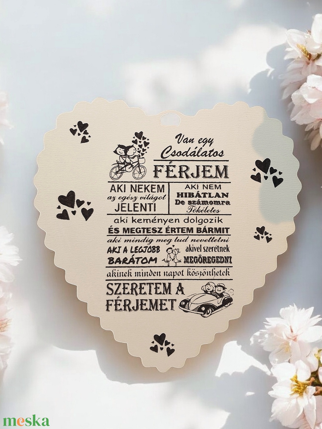 Csodálatos férj tábla -  - Meska.hu