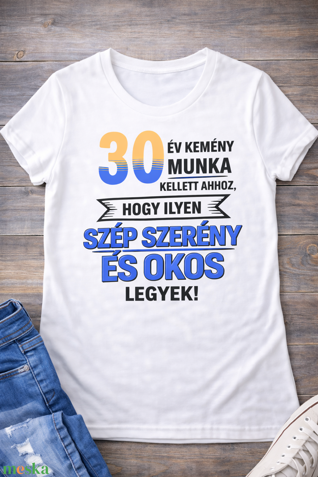 Vicces Női Póló szülinapos  - ruha & divat - női ruha - póló, felső - Meska.hu