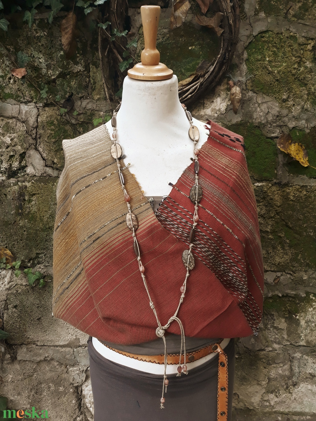 Karamell- rőtvörös körkendő - ruha & divat - sál, sapka, kendő - kendő - Meska.hu Karamell- rőtvörös körkendő - ruha & divat - sál, sapka, kendő - kendő - Meska.hu