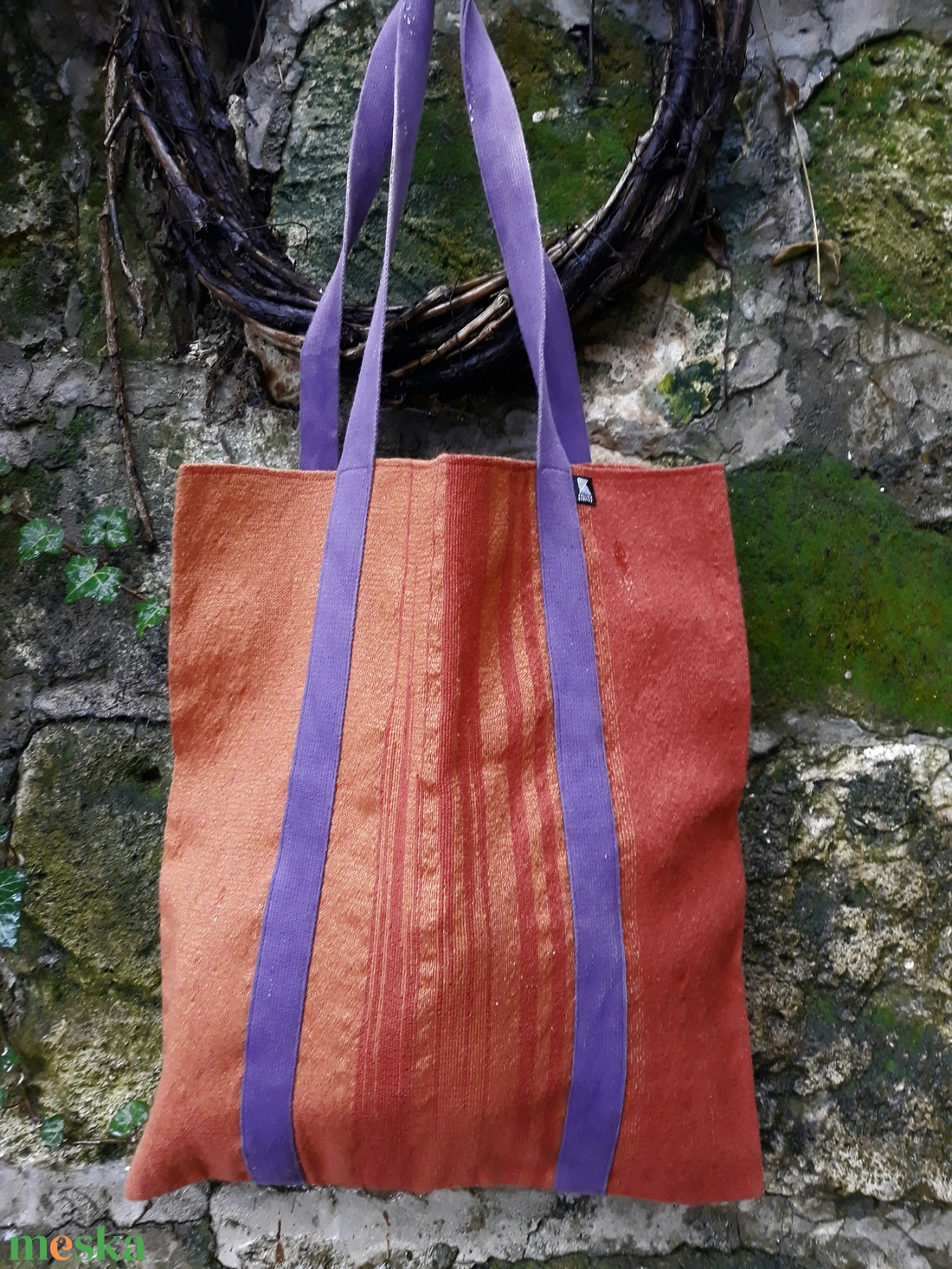 Rőtszín-vörös gyapjúszatyor - táska & tok - bevásárlás & shopper táska - shopper, textiltáska, szatyor - Meska.hu Rőtszín-vörös gyapjúszatyor - táska & tok - bevásárlás & shopper táska - shopper, textiltáska, szatyor - Meska.hu