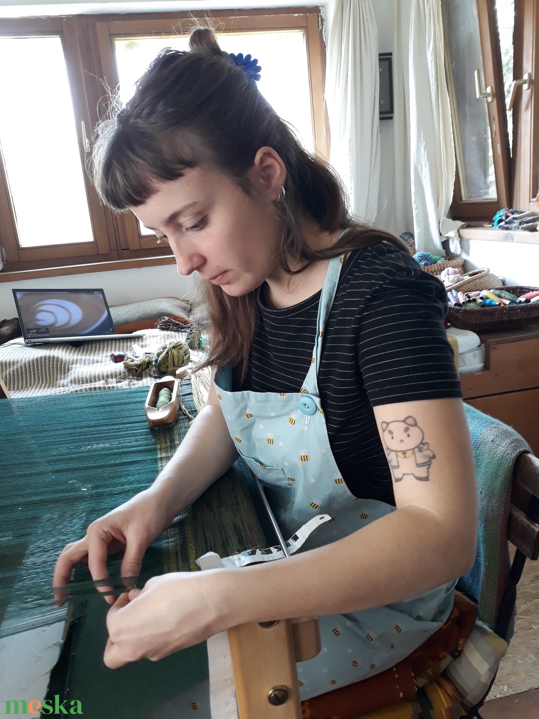 Anya-lánya/ barátnős együtt szövés-ajándékkártya (4 óra) - diy (csináld magad) - workshop & tanfolyam - Meska.hu