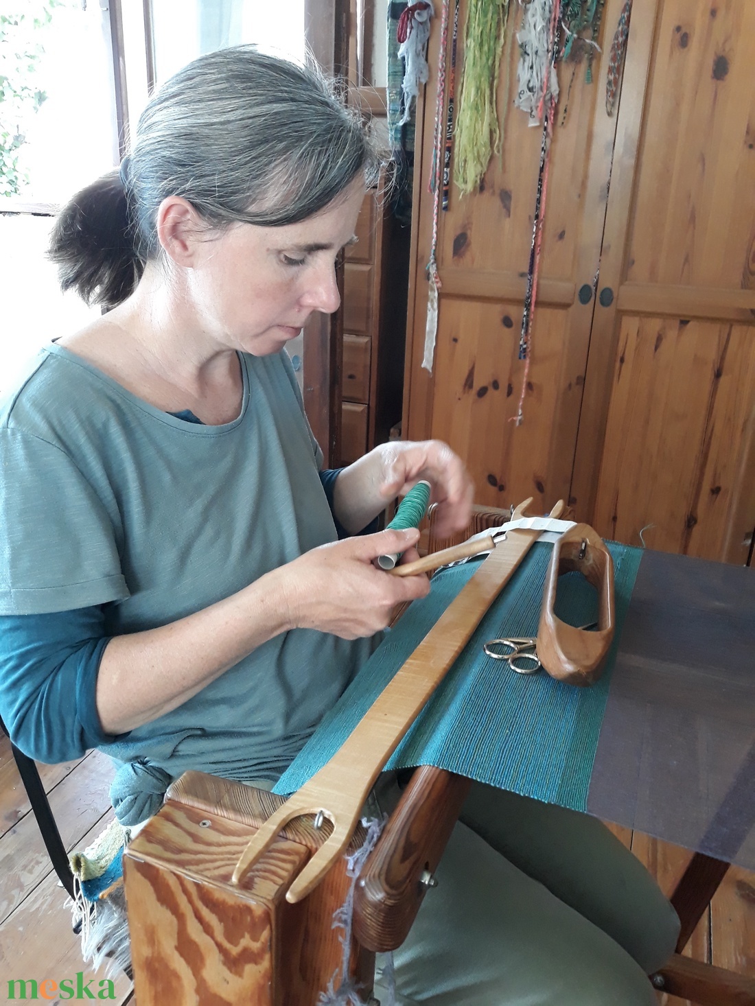Anya-lánya/ barátnős együtt szövés-ajándékkártya (4 óra) - diy (csináld magad) - workshop & tanfolyam - Meska.hu