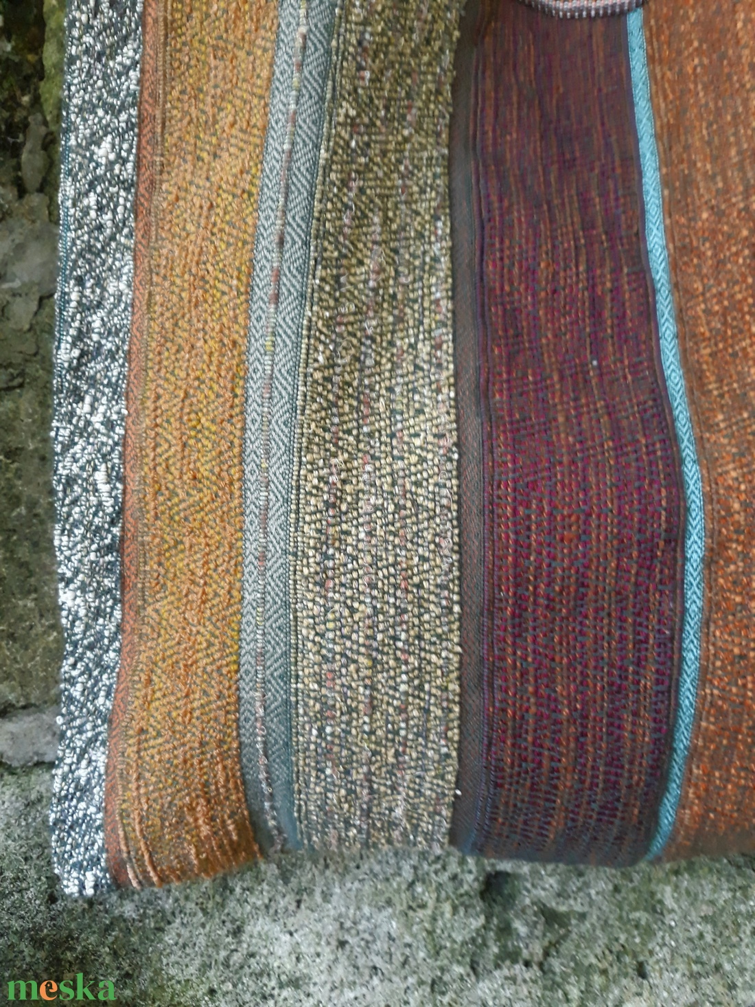 Szalagfüles pakolós földszínekben - táska & tok - bevásárlás & shopper táska - shopper, textiltáska, szatyor - Meska.hu Szalagfüles pakolós földszínekben - táska & tok - bevásárlás & shopper táska - shopper, textiltáska, szatyor - Meska.hu