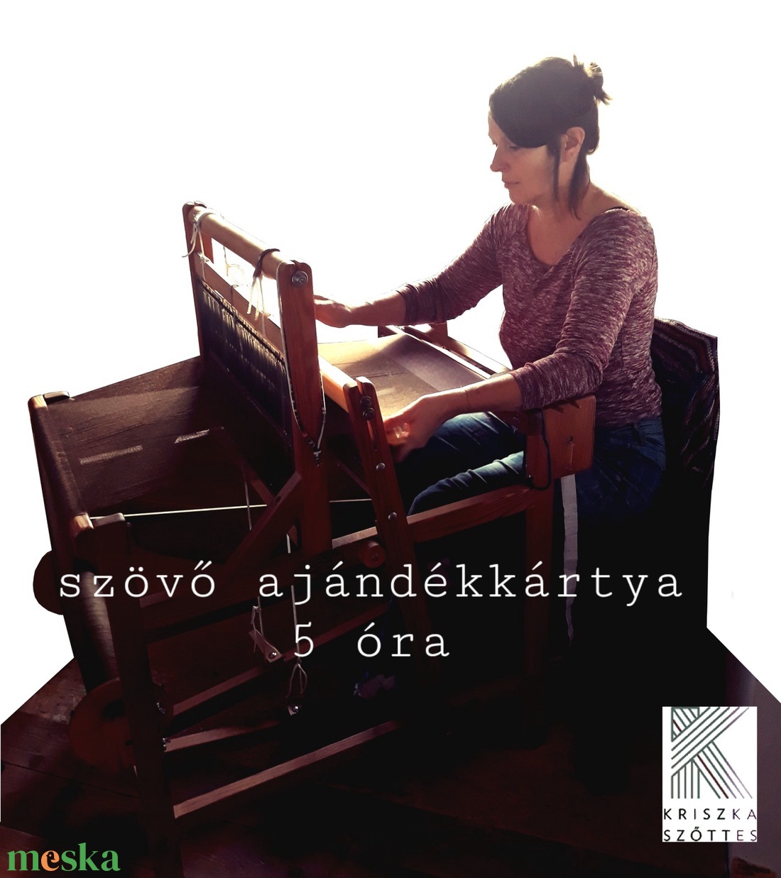 Szövőszéken szövés-ajándékkártya 5 óra - diy (csináld magad) - workshop & tanfolyam - Meska.hu