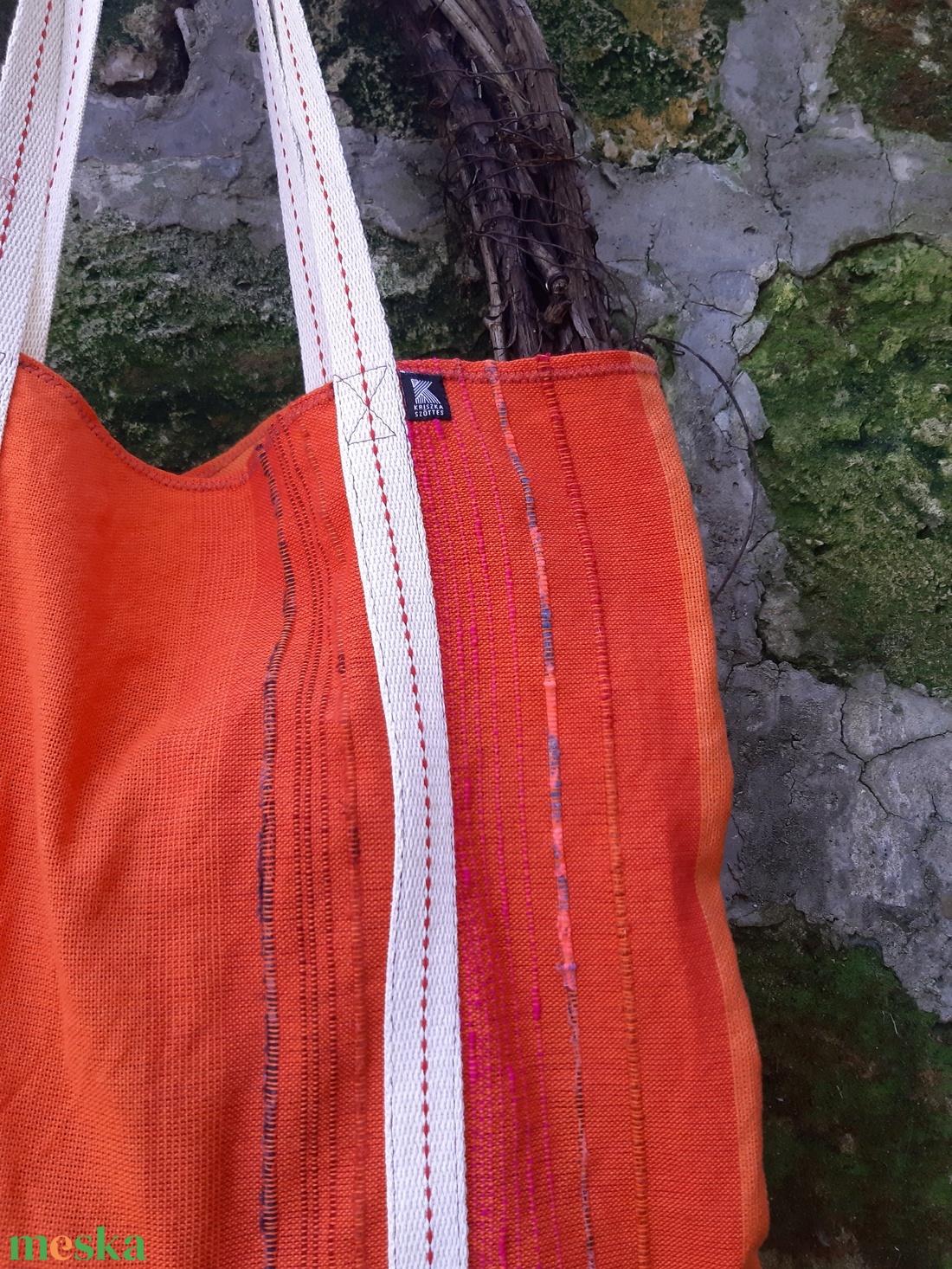 Mandarinsárga pamutszatyorka - táska & tok - bevásárlás & shopper táska - shopper, textiltáska, szatyor - Meska.hu Mandarinsárga pamutszatyorka - táska & tok - bevásárlás & shopper táska - shopper, textiltáska, szatyor - Meska.hu