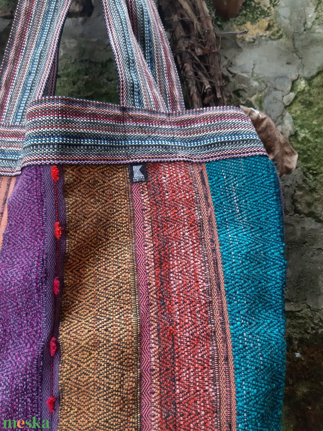 Érett- vidám pakolós   - táska & tok - bevásárlás & shopper táska - shopper, textiltáska, szatyor - Meska.hu