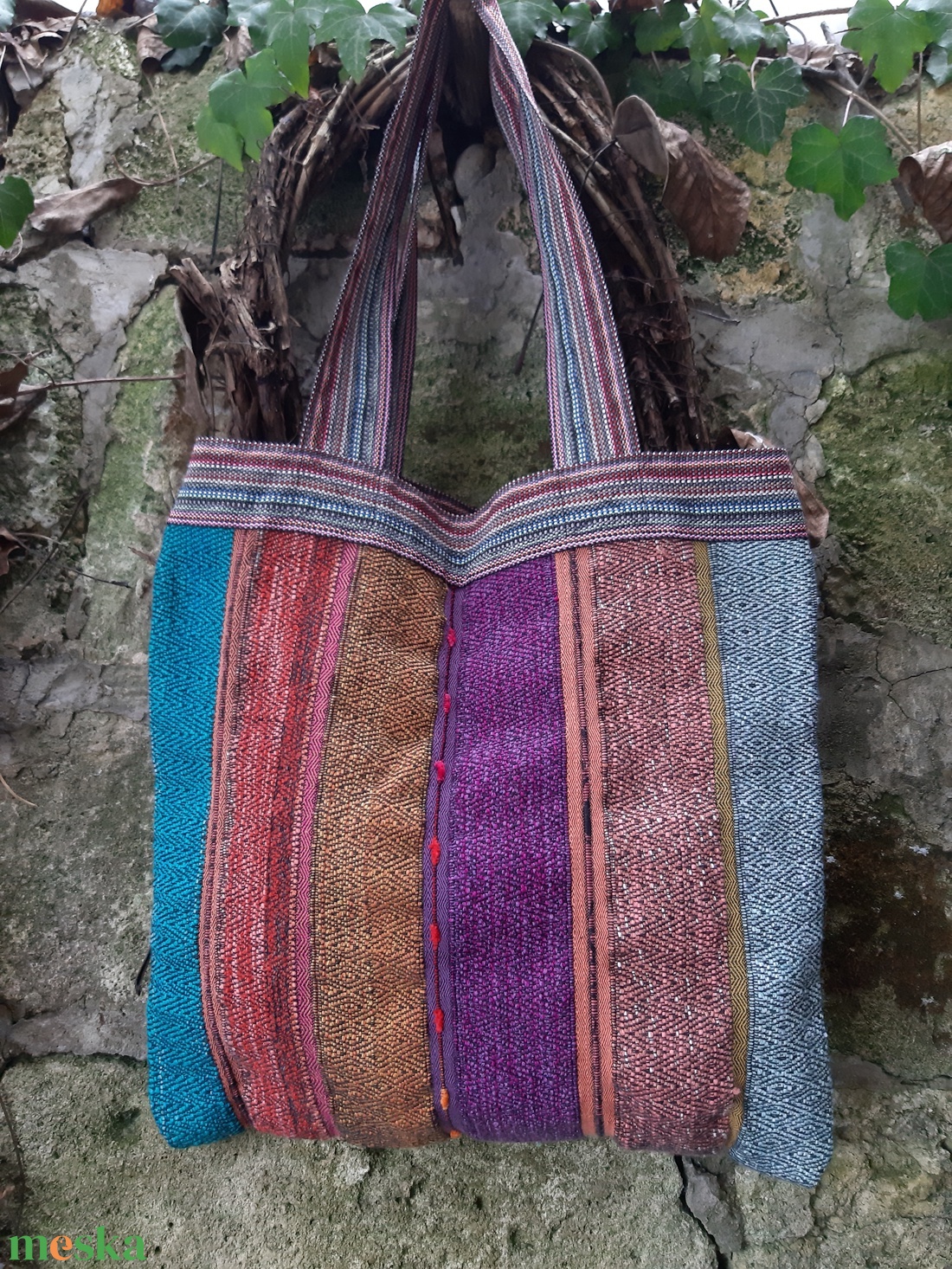 Érett- vidám pakolós   - táska & tok - bevásárlás & shopper táska - shopper, textiltáska, szatyor - Meska.hu