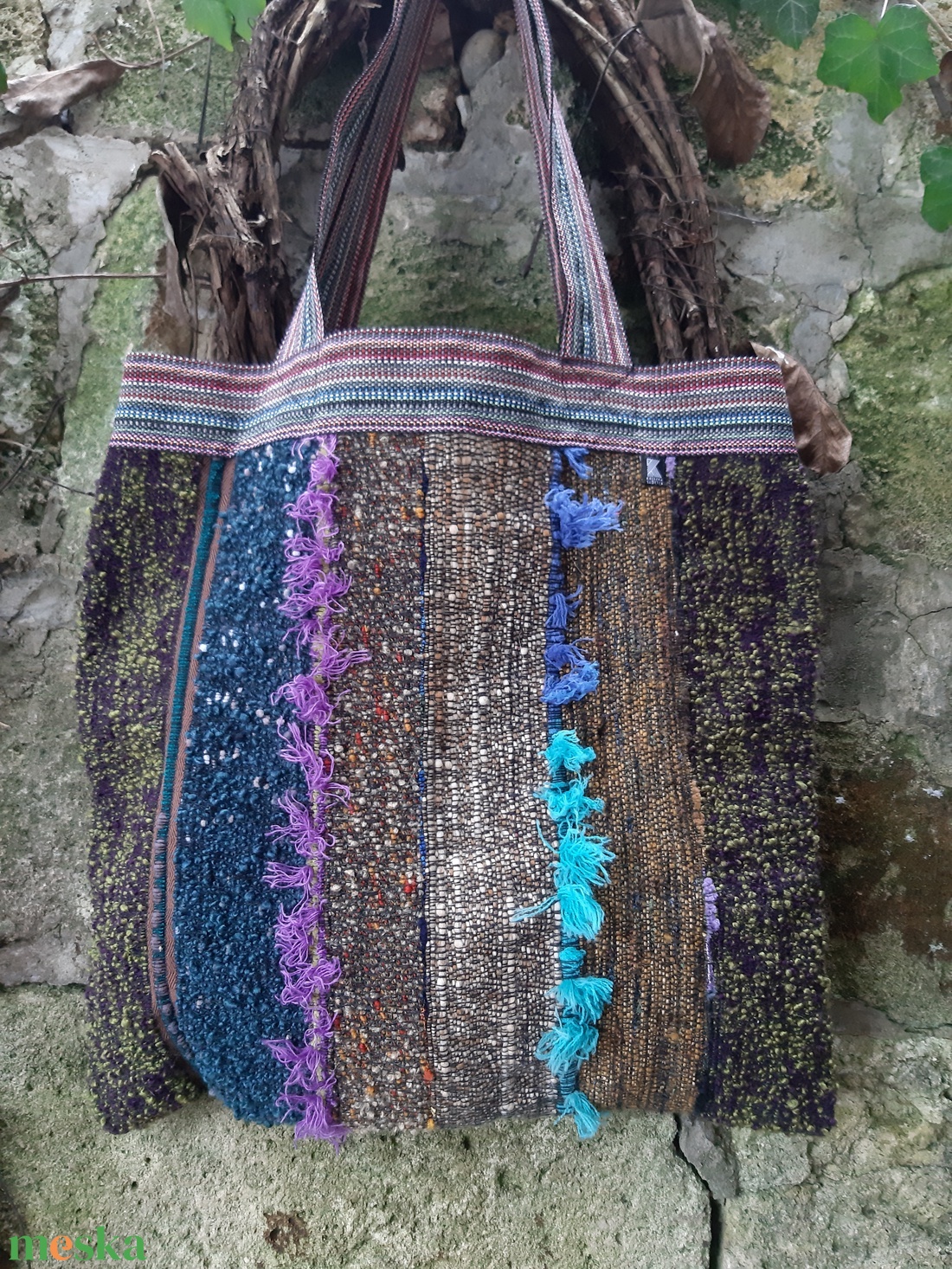 Kismackós pakolós   - táska & tok - bevásárlás & shopper táska - shopper, textiltáska, szatyor - Meska.hu