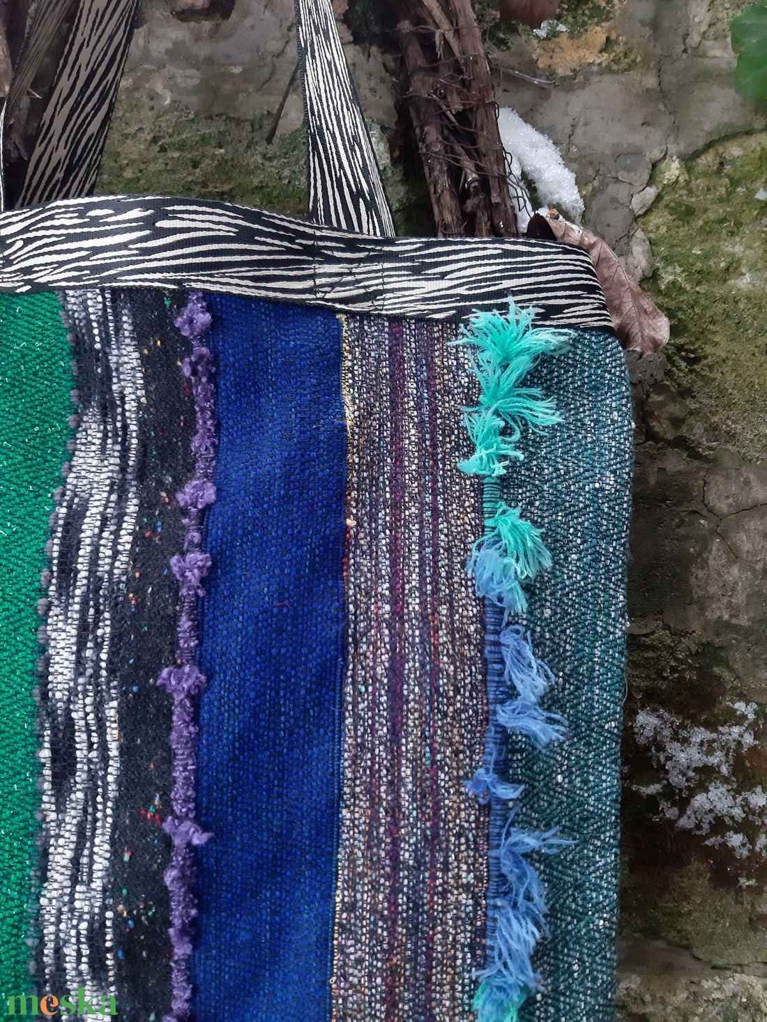 Zebratatyó- pakolós   - táska & tok - bevásárlás & shopper táska - shopper, textiltáska, szatyor - Meska.hu