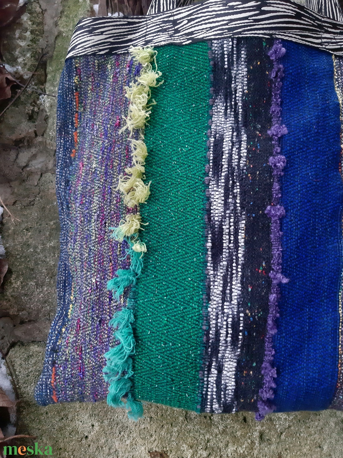 Zebratatyó- pakolós   - táska & tok - bevásárlás & shopper táska - shopper, textiltáska, szatyor - Meska.hu