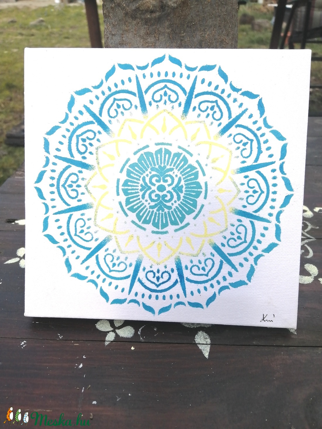 -Vidámság- Mandala kép - otthon & életmód - dekoráció - Meska.hu -Vidámság- Mandala kép - otthon & életmód - dekoráció - Meska.hu