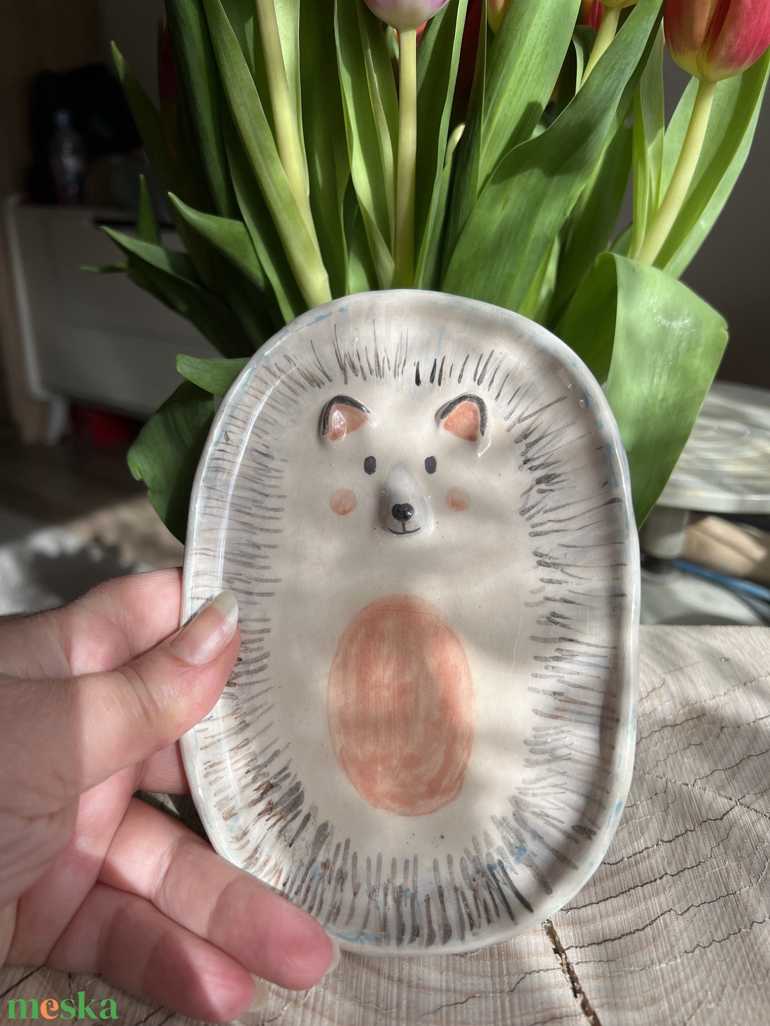 Kézműves gyerek tálka nassoláshoz (11x16 cm) - otthon & életmód - konyhafelszerelés, tálalás - tálalás - tányér & étkészlet - Meska.hu