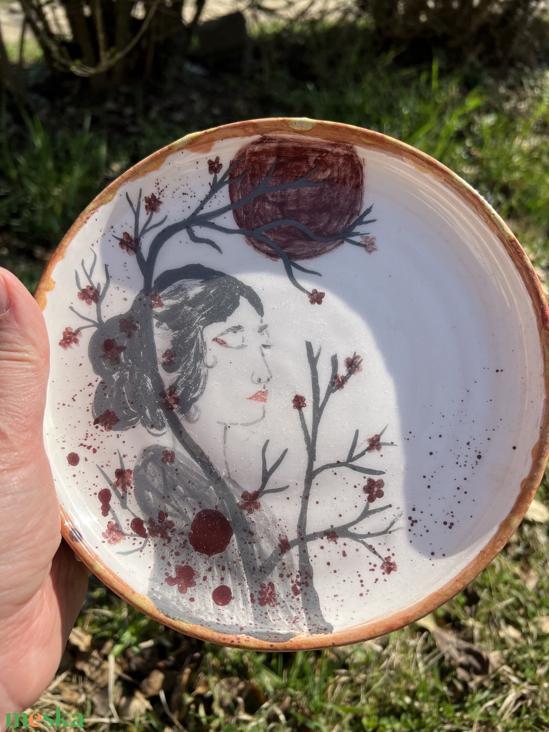 Tányér a legfinomabb reggelihez - otthon & életmód - konyhafelszerelés, tálalás - tálalás - tányér & étkészlet - Meska.hu