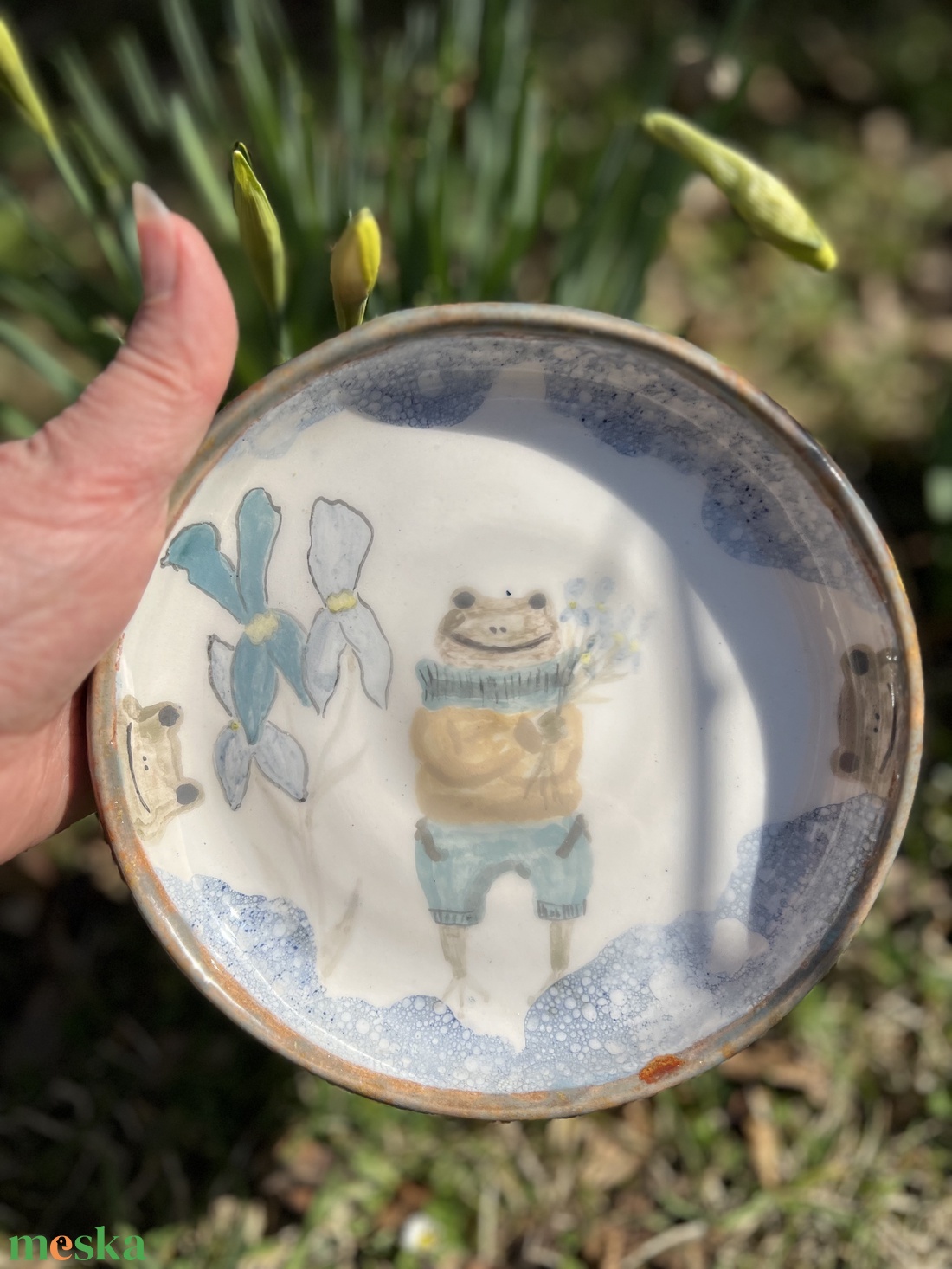 Tányér a legfinomabb reggelihez - otthon & életmód - konyhafelszerelés, tálalás - tálalás - tányér & étkészlet - Meska.hu