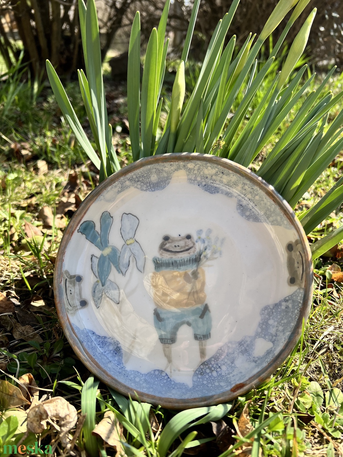 Tányér a legfinomabb reggelihez - otthon & életmód - konyhafelszerelés, tálalás - tálalás - tányér & étkészlet - Meska.hu